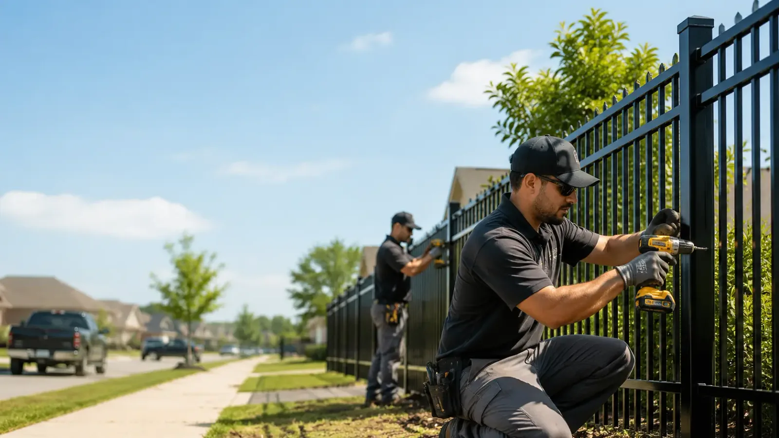 Metal Fence Installation in Borger, TX